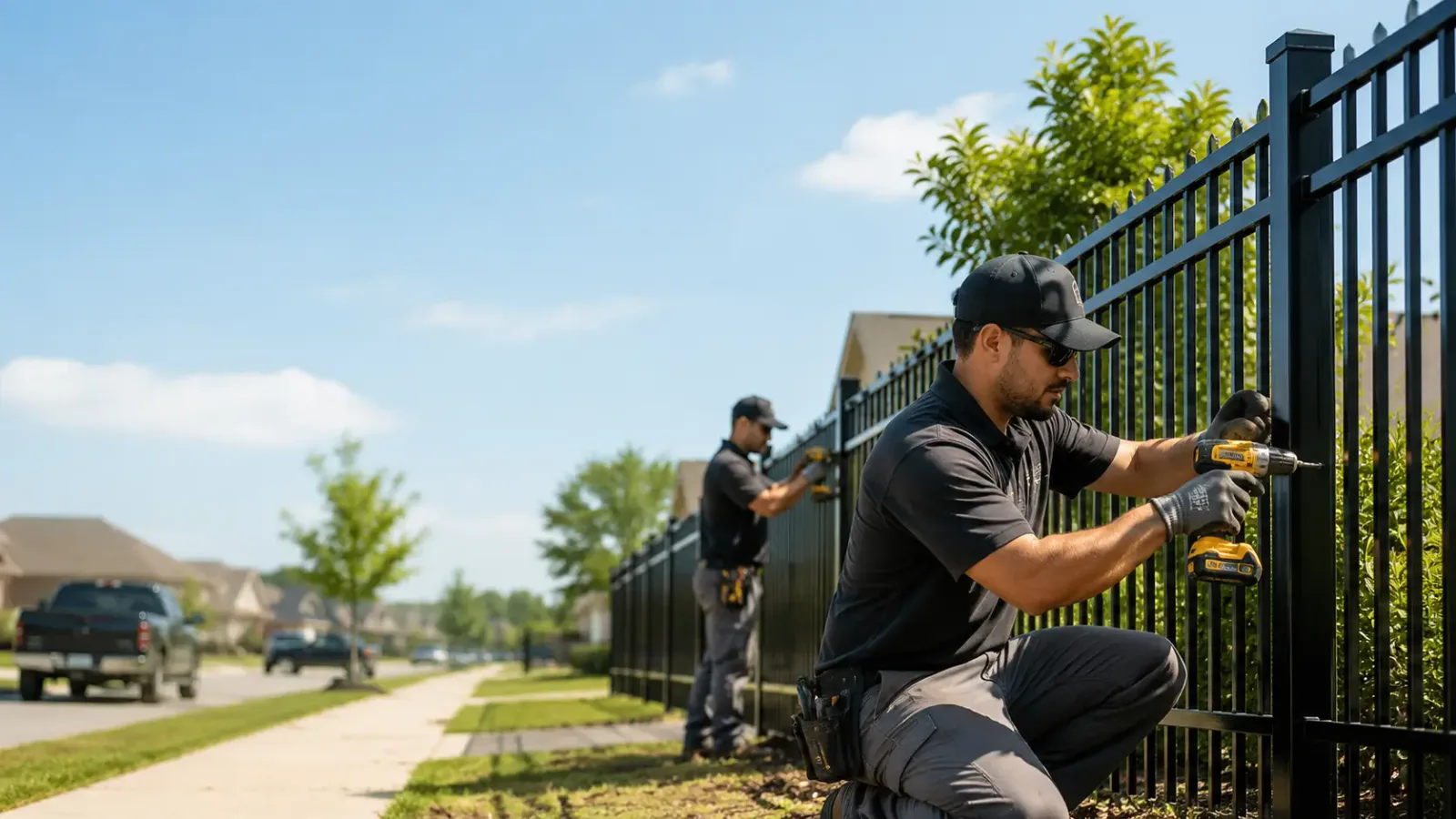 Metal Fence Installation in Moundville, MO